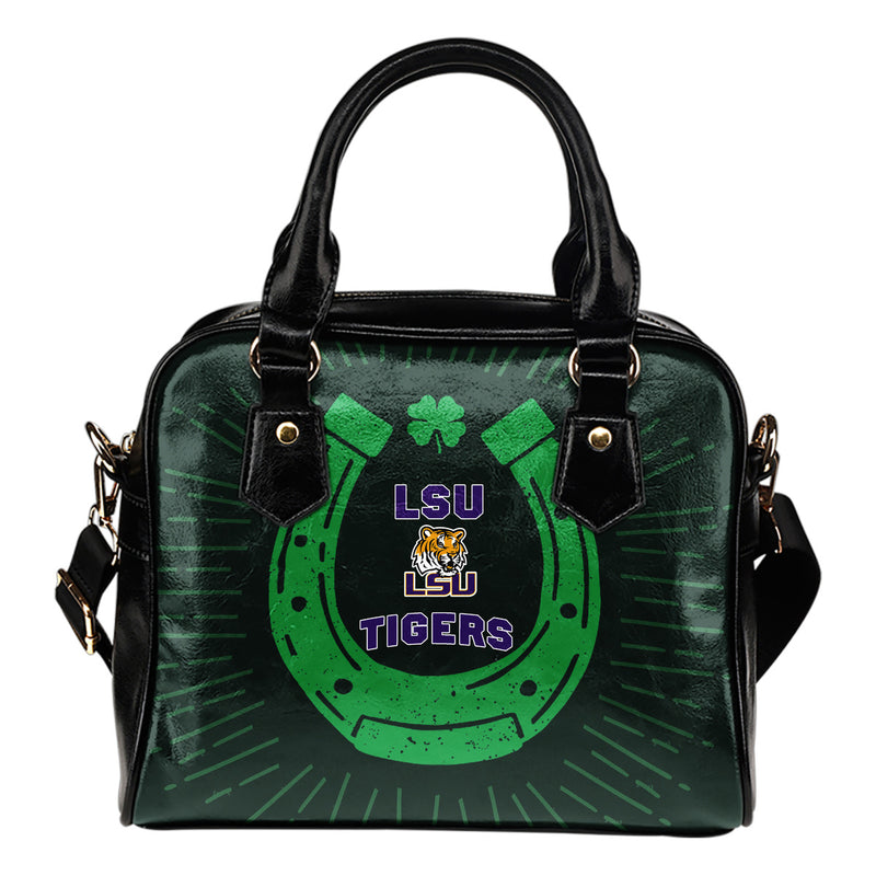 Happy Patrick's Day Astonishing LSU Tigers Shoulder Handbags