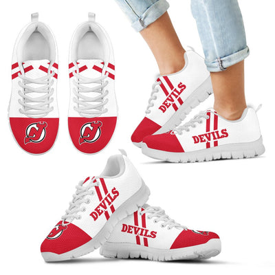 Line Stripe Logo Bottom New Jersey Devils Sneakers