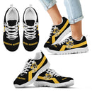 Georgia Tech Yellow Jackets Line Logo Sneakers