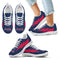 Cool Style Atlanta Braves Sneakers Thunder Lightning Amazing Logo