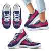 Three Amazing Good Line Charming Logo Atlanta Braves Sneakers