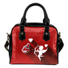 Superior Cupid Love Delightful Cleveland Indians Shoulder Handbags