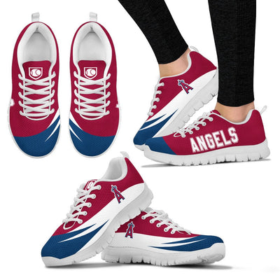 Awesome Gift Logo Los Angeles Angels Sneakers