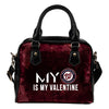 My Perfectly Valentine Fashion Washington Nationals Shoulder Handbags