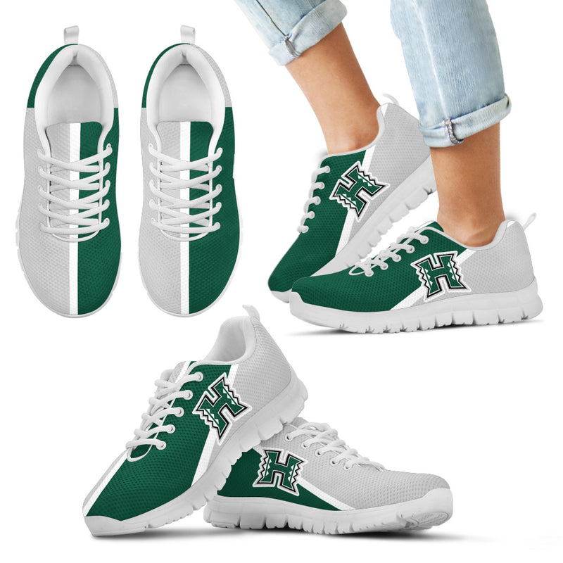 Dynamic Aparted Colours Beautiful Logo Hawaii Rainbow Warriors Sneakers
