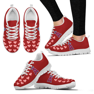 Love Extreme Emotion Pretty Logo Los Angeles Angels Sneakers