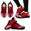 Lovely Curves Stunning Logo Icon Miami RedHawks Sneakers