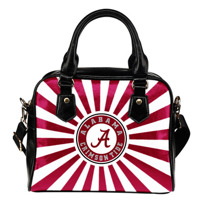 Central Awesome Paramount Luxury Alabama Crimson Tide Shoulder Handbags