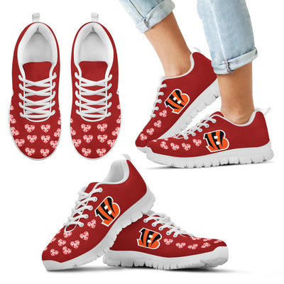 Love Extreme Emotion Pretty Logo Cincinnati Bengals Sneakers