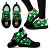 Green Color St. Patrick's Day Graceful LSU Tigers Sneakers