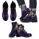 Secret Green Sun And Moon Dreamcatcher Minnesota Vikings Boots