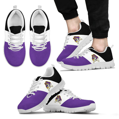 Separate Colours Section Superior East Carolina Pirates Sneakers