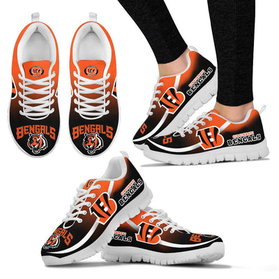 Mystery Straight Line Up Cincinnati Bengals Sneakers