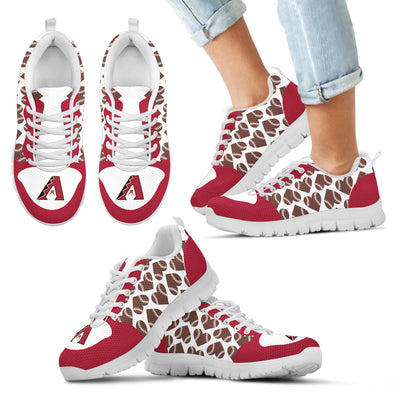 Great Football Love Frame Arizona Diamondbacks Sneakers