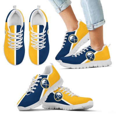 Dynamic Aparted Colours Beautiful Logo Buffalo Sabres Sneakers