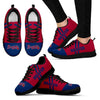 Line Stripe Logo Bottom Atlanta Braves Sneakers