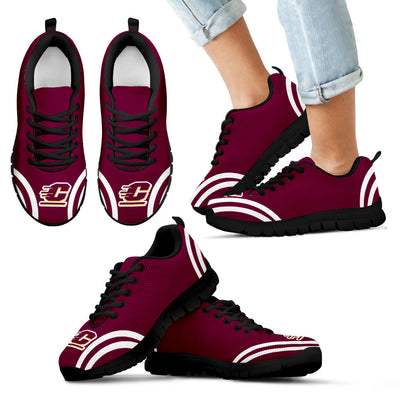 Lovely Curves Stunning Logo Icon Central Michigan Chippewas Sneakers