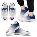 Leopard Pattern Awesome Chicago Cubs Sneakers