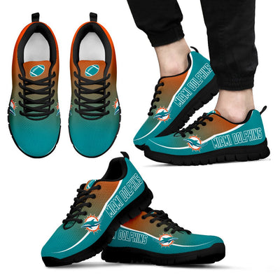 Colorful Miami Dolphins Passion Sneakers