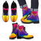 Multicolor Zig Zag Lovely Background Nice Logo Texas Longhorns Boots