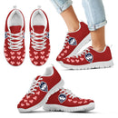 Love Extreme Emotion Pretty Logo Connecticut Huskies Sneakers
