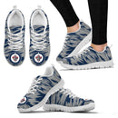 Brush Strong Cracking Comfortable Winnipeg Jets Sneakers