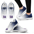 Leopard Pattern Awesome New York Giants Sneakers