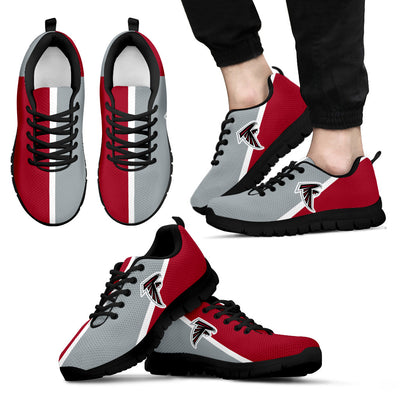 Dynamic Aparted Colours Beautiful Logo Atlanta Falcons Sneakers