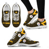 Pattern Logo Slide In Line Pittsburgh Steelers Sneakers