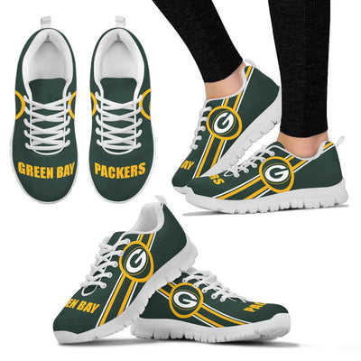 Fall Of Light Green Bay Packers Sneakers