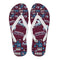 Colorful Pride Flag Colorado Avalanche Flip Flops