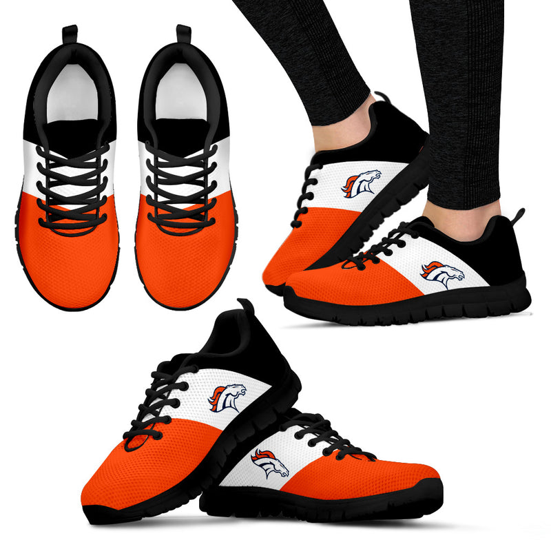 Separate Colours Section Superior Denver Broncos Sneakers