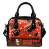Personalized American Football Awesome Bowling Green Falcons Shoulder Handbag