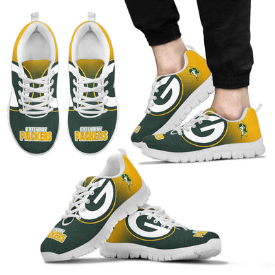 Colorfull Unofficial Green Bay Packers Sneakers