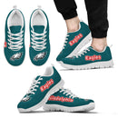 Magnificent Philadelphia Eagles Amazing Logo Sneakers