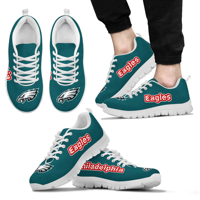 Magnificent Philadelphia Eagles Amazing Logo Sneakers