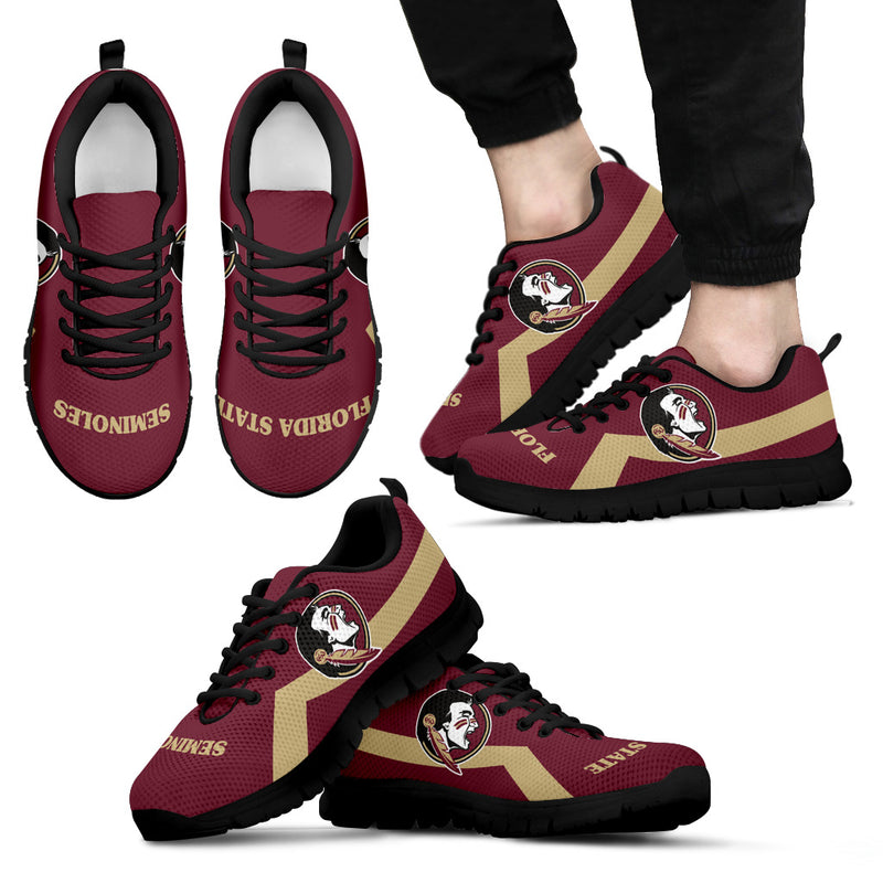 Florida State Seminoles Line Logo Sneakers
