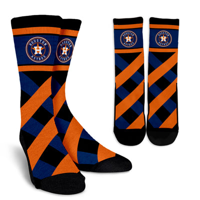 Sports Highly Dynamic Beautiful Houston Astros Crew Socks