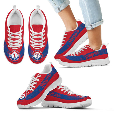 Cool Line Logo Texas Rangers Sneakers