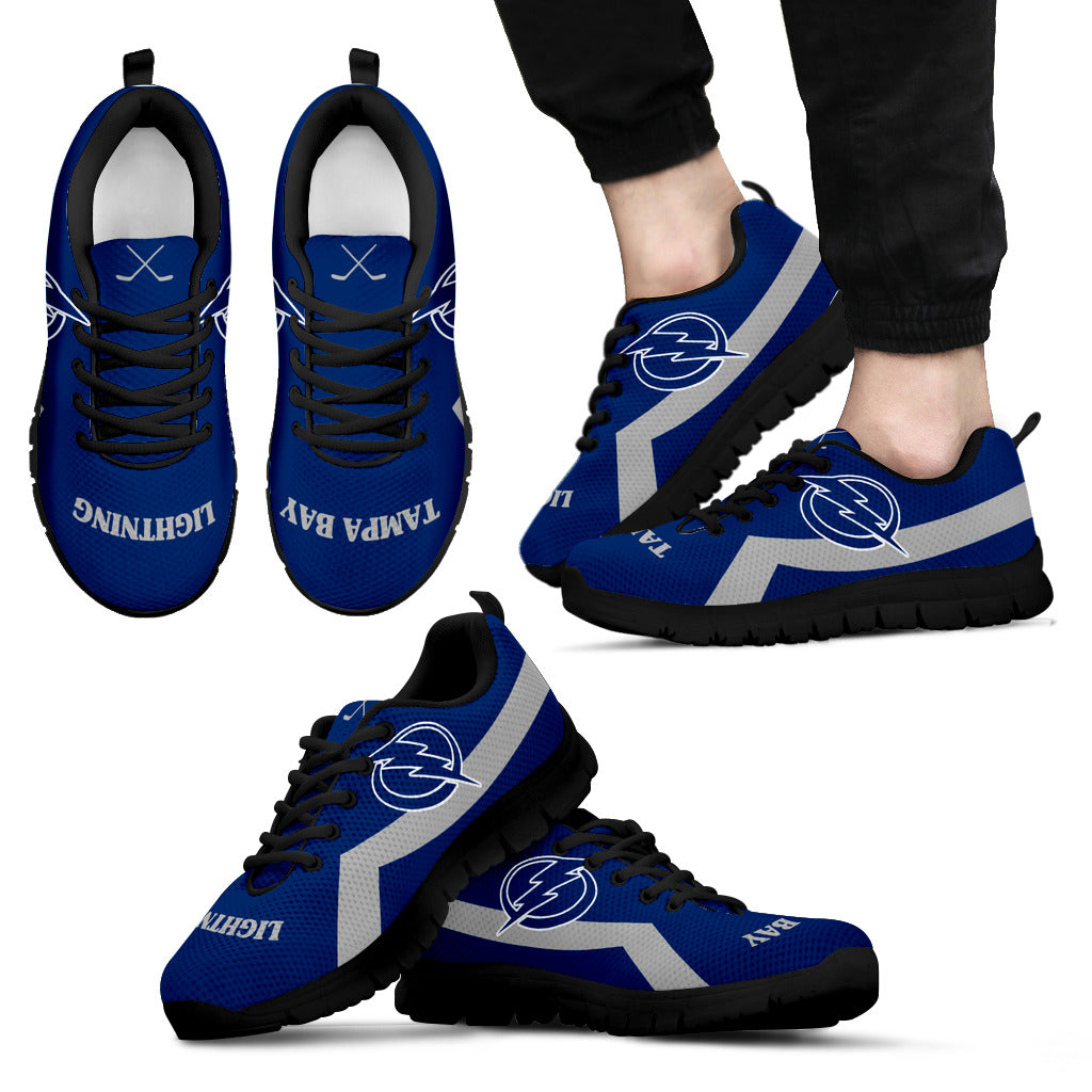 Tampa Bay Lightning Line Logo Sneakers