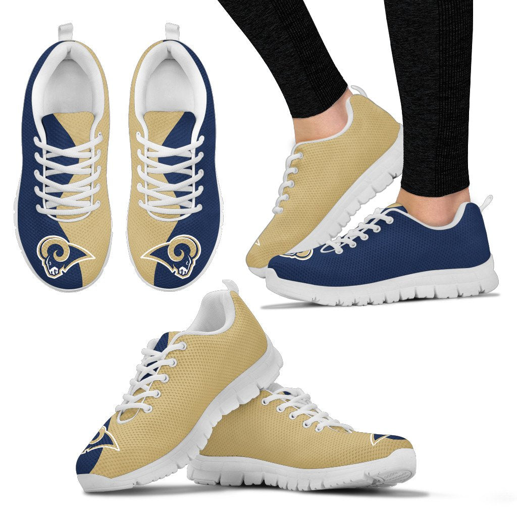 Two Colors Trending Lovely Los Angeles Rams Sneakers