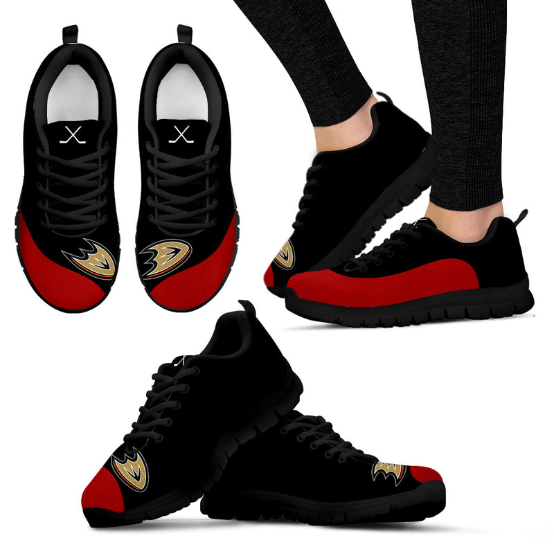 Valentine Love Red Colorful Anaheim Ducks Sneakers