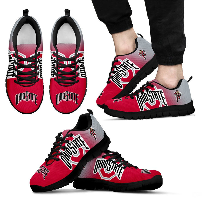 Colorful Unofficial Ohio State Buckeyes Sneakers
