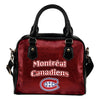 Love Icon Mix Montreal Canadiens Logo Meaningful Shoulder Handbags