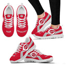 Cincinnati Reds Line Logo Sneakers
