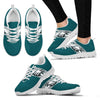 Three Colors Vertical Philadelphia Eagles Sneakers