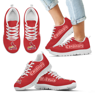 Magnificent St. Louis Cardinals Amazing Logo Sneakers