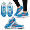 Magnificent Detroit Lions Amazing Logo Sneakers