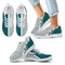 Dynamic Aparted Colours Beautiful Logo Philadelphia Eagles Sneakers