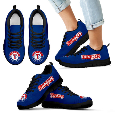 Magnificent Texas Rangers Amazing Logo Sneakers